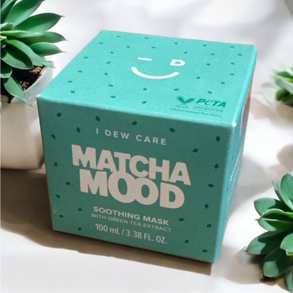 I Dew Care Matcha Mood Mask Full Size NEW